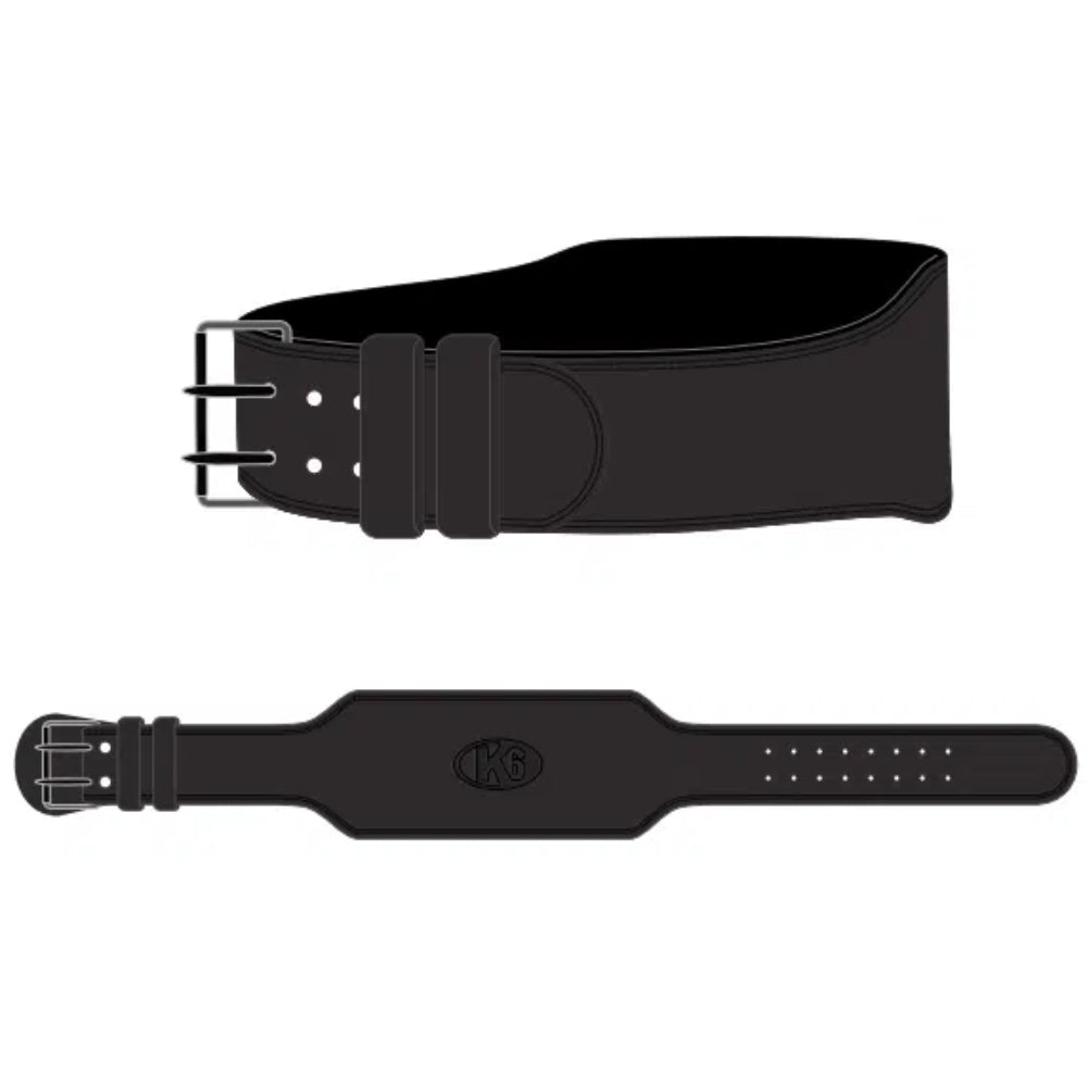 Cinturón Para Levantamiento De Pesas K6 Bull Black