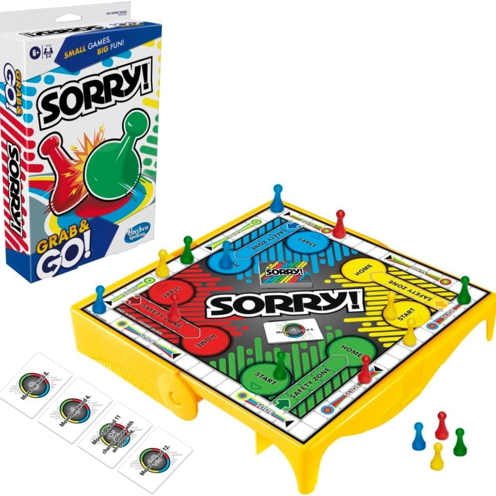 Hasbro Juego De Mesa Sorry! Grab & Go! 6+