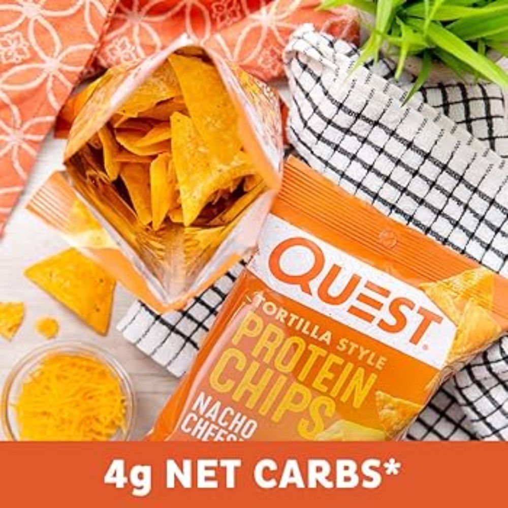 Tortillas Quest Nacho Cheese 32gr