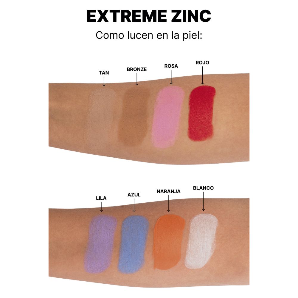 Protector Solar Sun Zapper Extreme Zinc Coral Pink 15gr