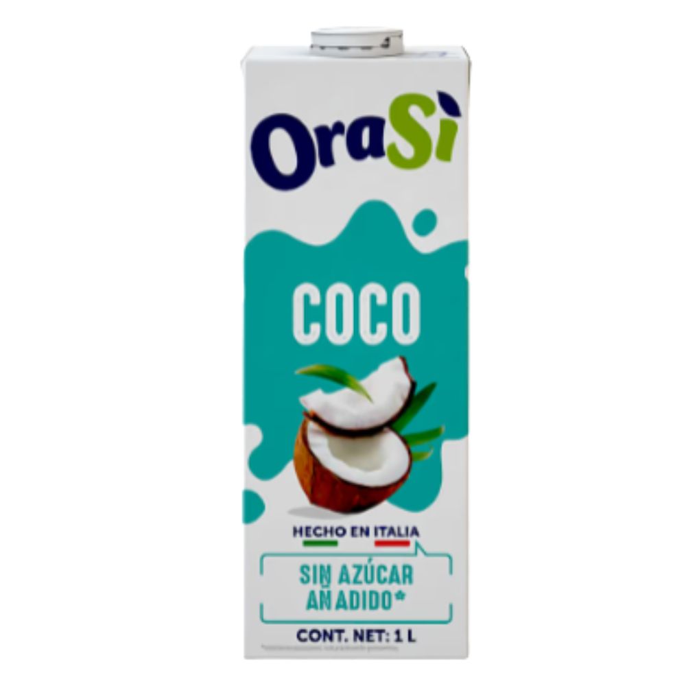 Orasi Leche de Coco Sin Azucar Añadida 1 Litro