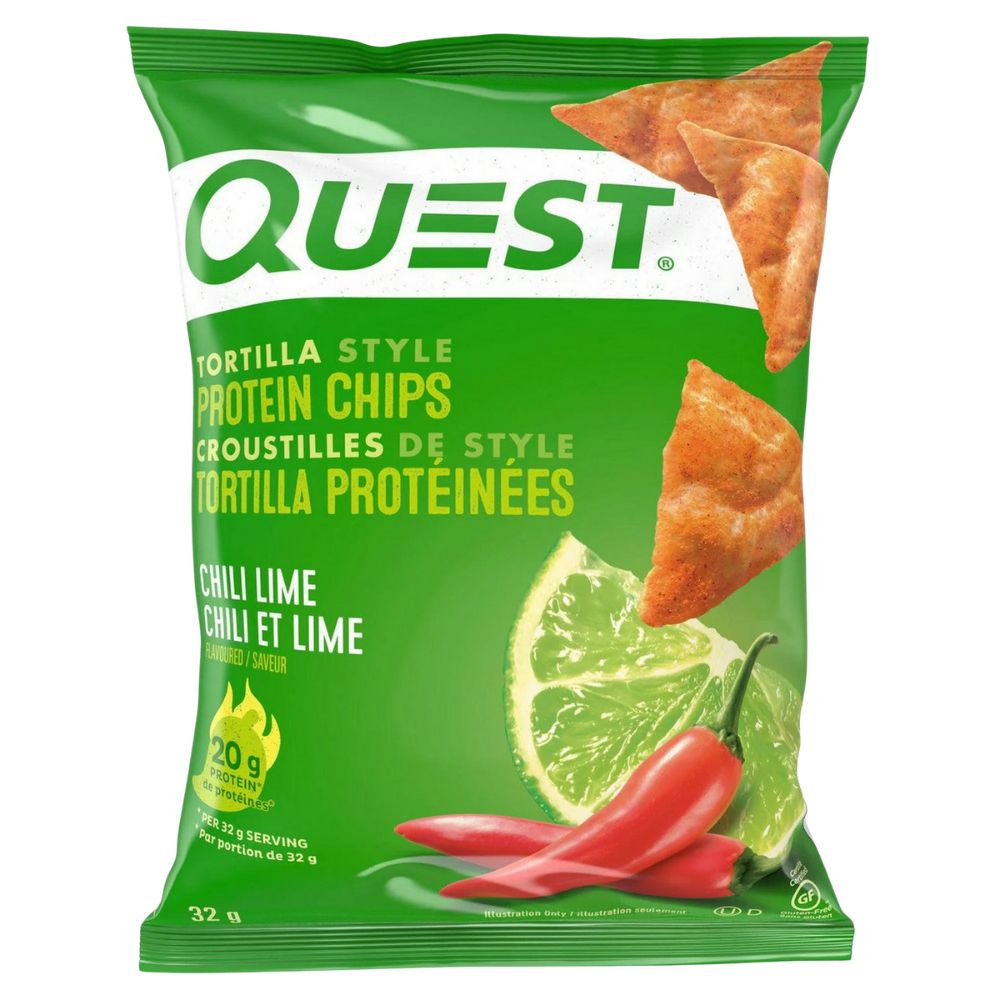 Tortillas Quest Chili Lime 32gr