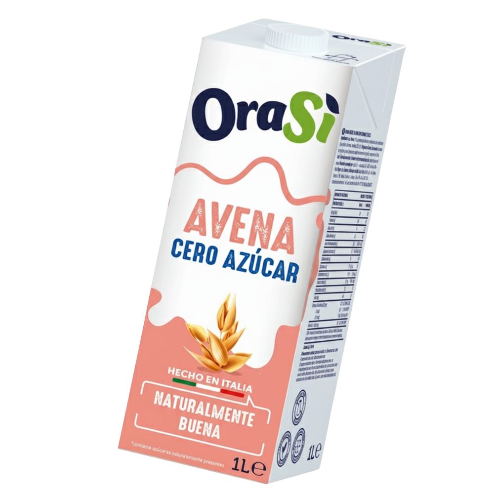 Orasi Leche de Avena Cero Azucar 1 Litro