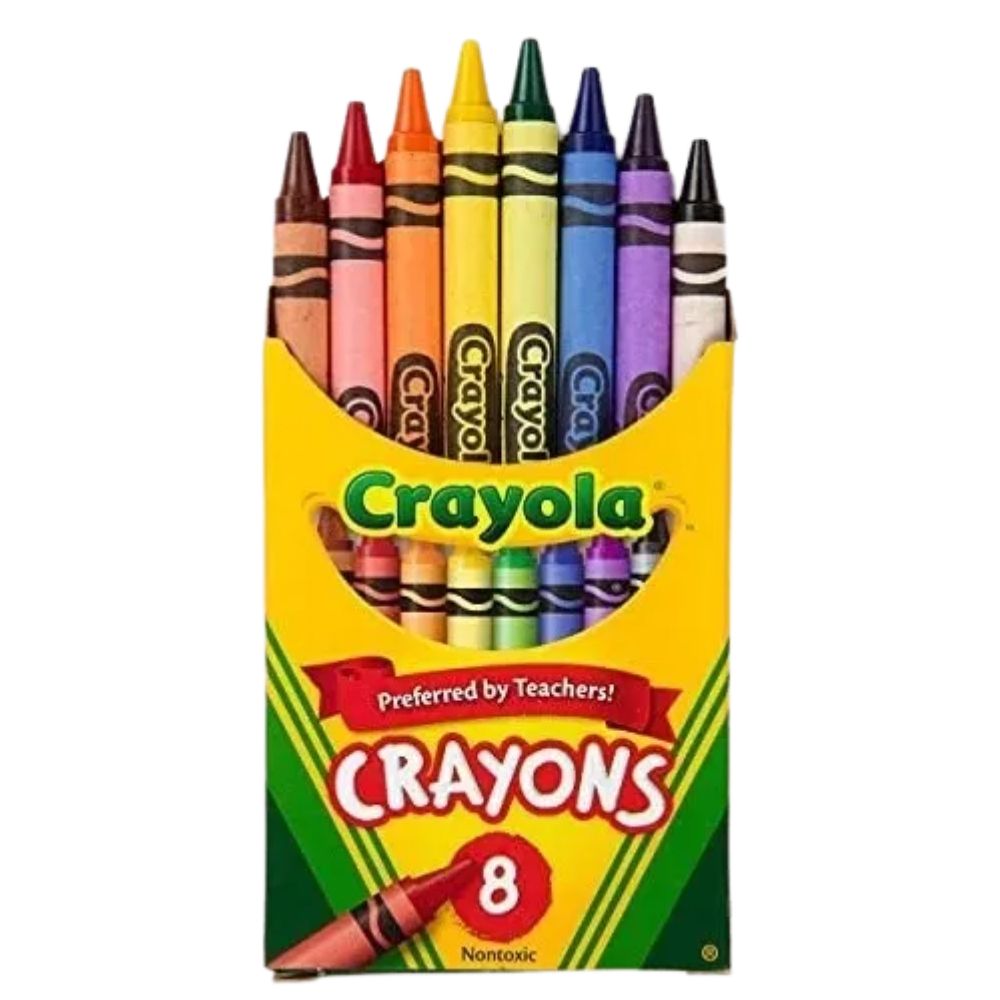 Crayola Creyones de Cera 8 Piezas
