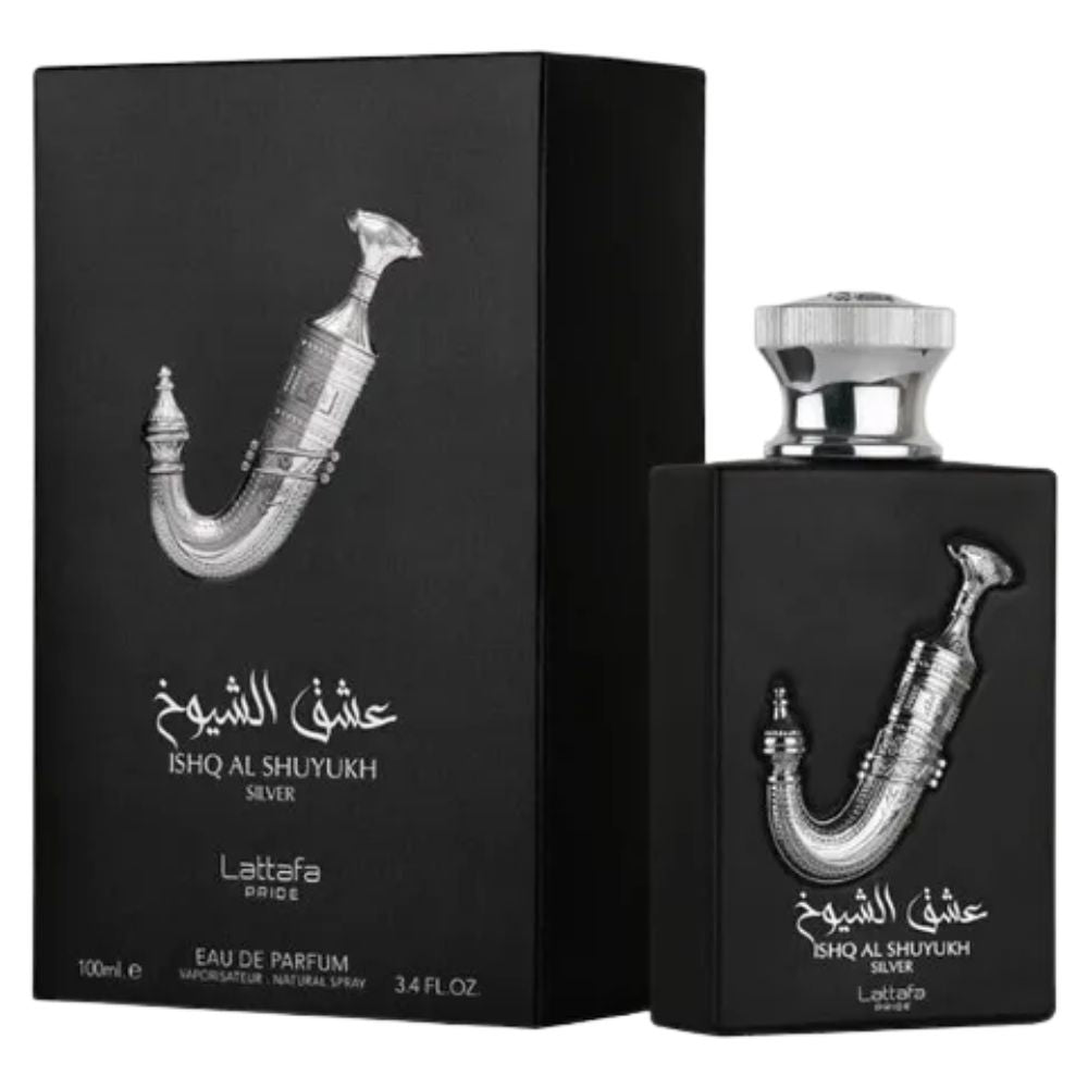 Lattafa Ishq Al Shuyukh Silver Eau De Parfum For Men 100ml