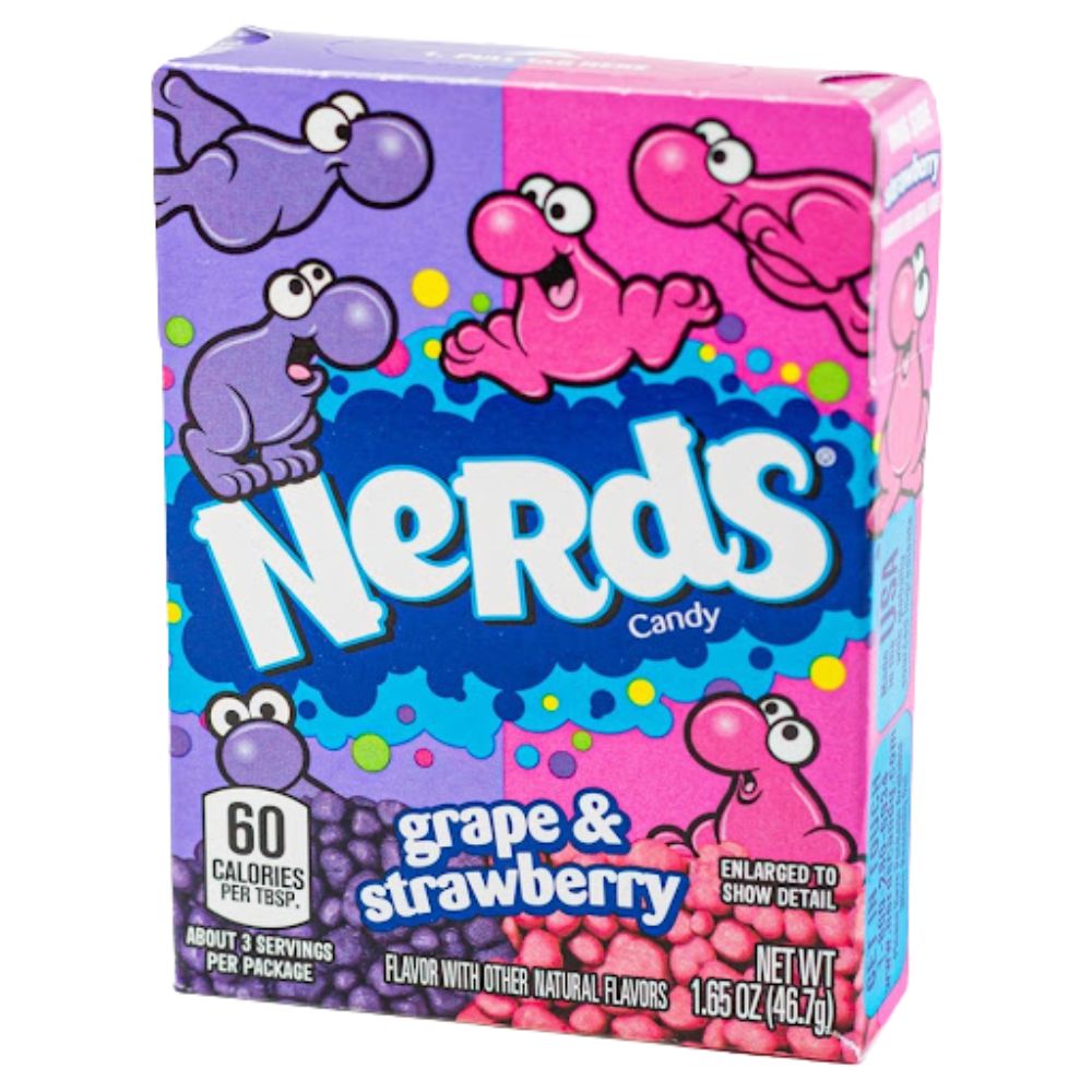 Caramelos Nerds Candy Grape & Strawberry 46.7gr
