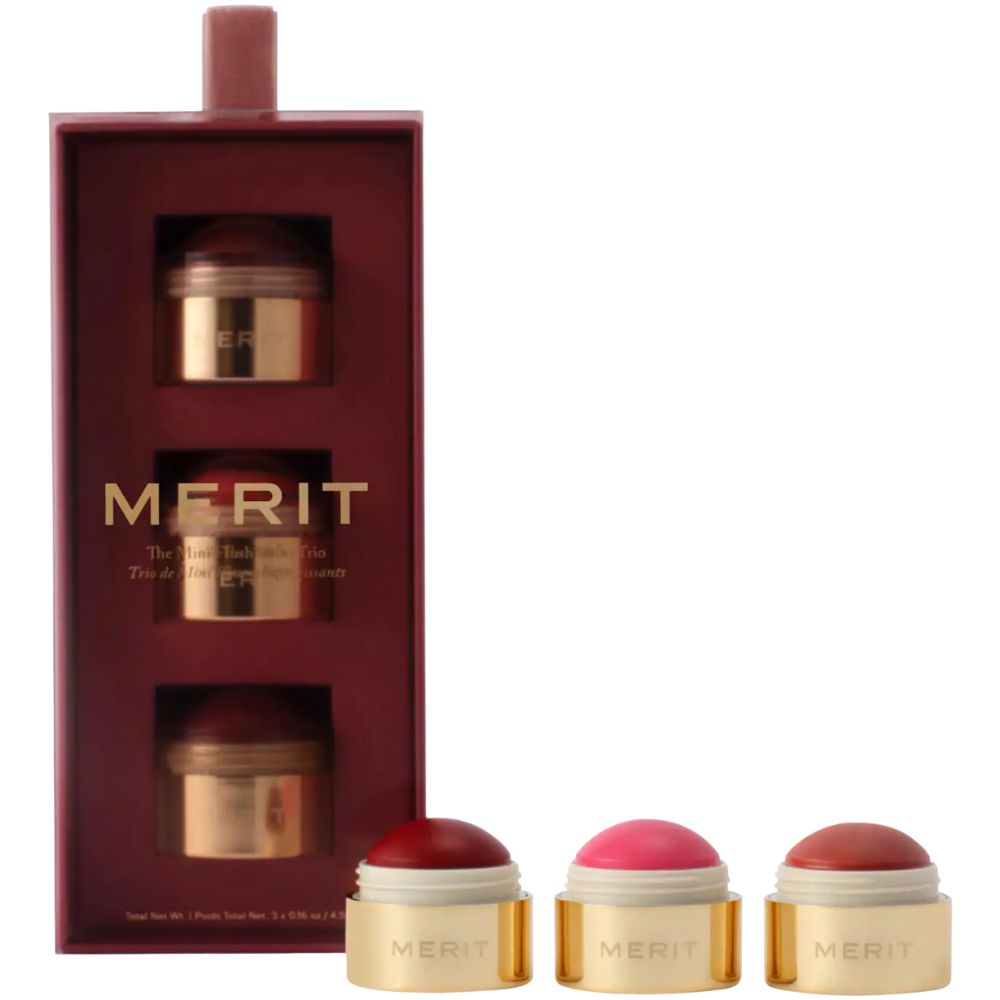 Merit The Mini Blush Balm Trio 3 x 4.5gr