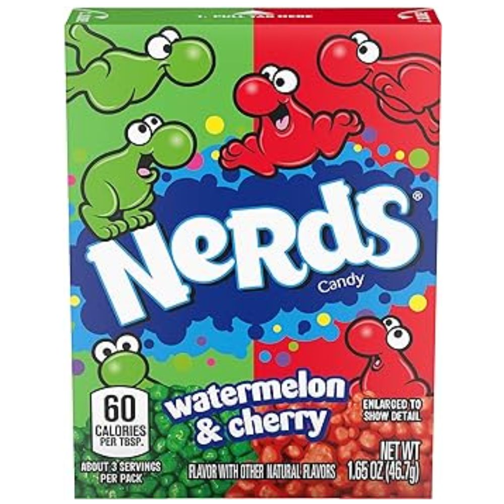 Caramelos Nerds Candy Watermelon & Cherry 46.7gr