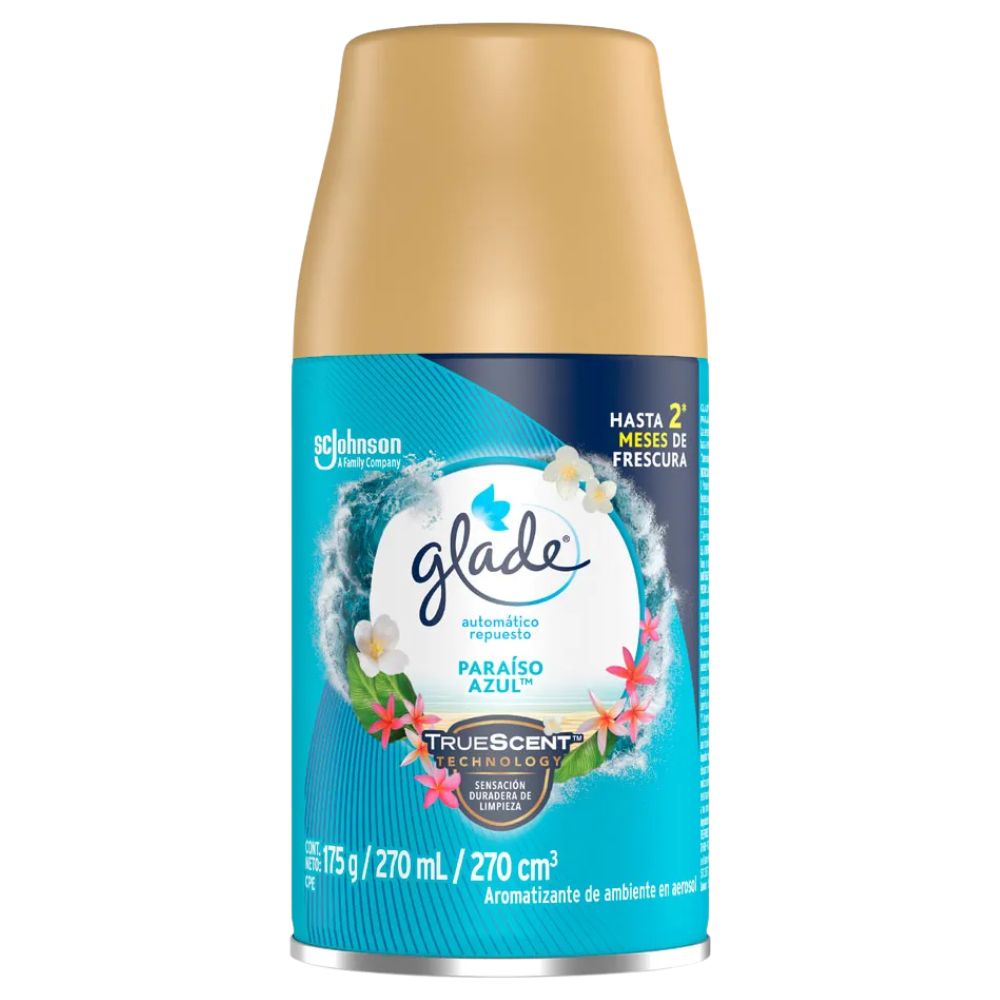 Glade Ambientador Paraiso Azul 175 g