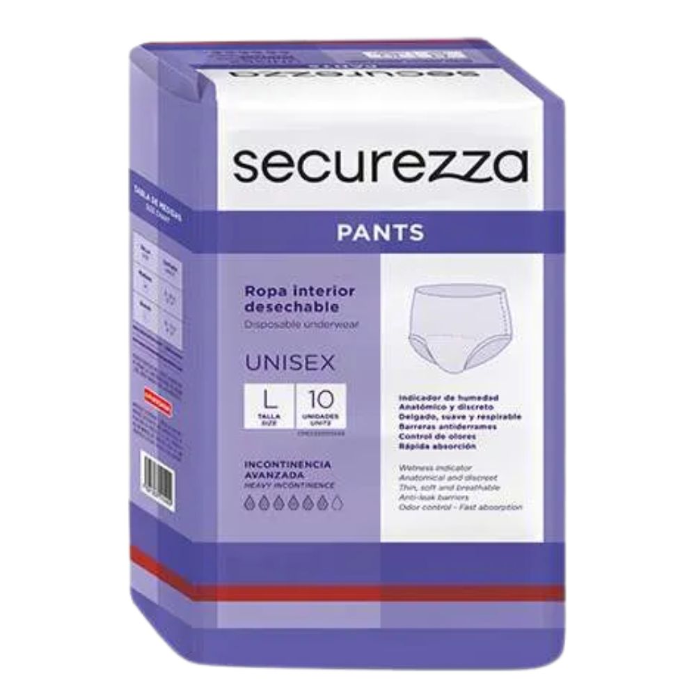Securezza Pants Talla L 10 Und