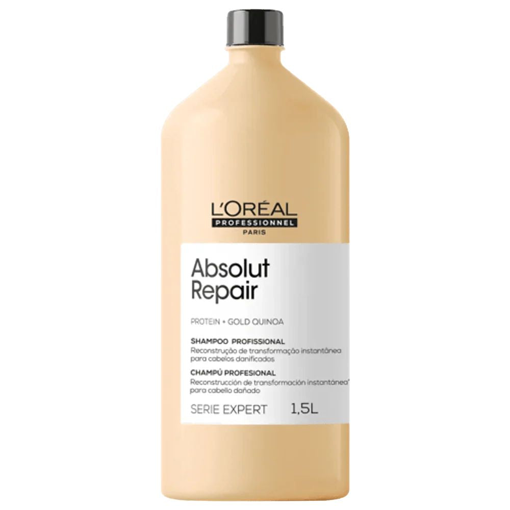 Shampoo Reestructurante Loreal Expert Absolut Repair Gold Quinoa + Protein 1500 ml