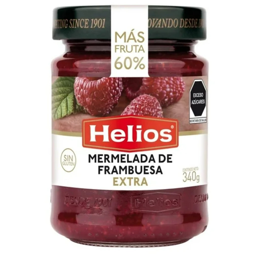 Helios Mermelada De Frambuesa Extra 340gr