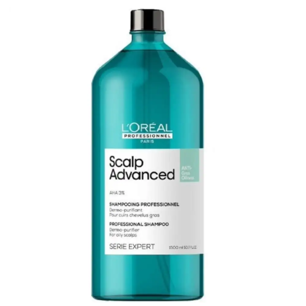 L'oreal Scalp Advanced Oily Shampoo Serie Expert 1500ml