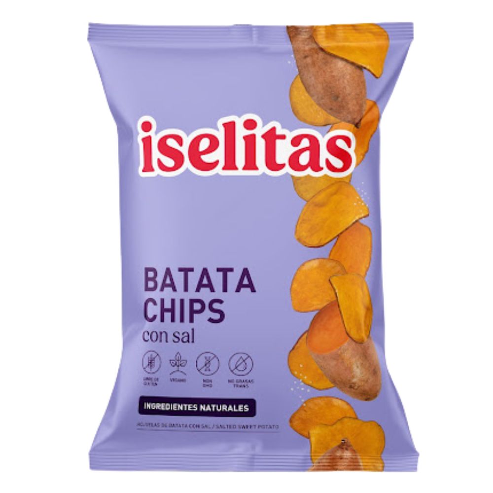 Iselitas Batata Chips Con Sal 160 gr