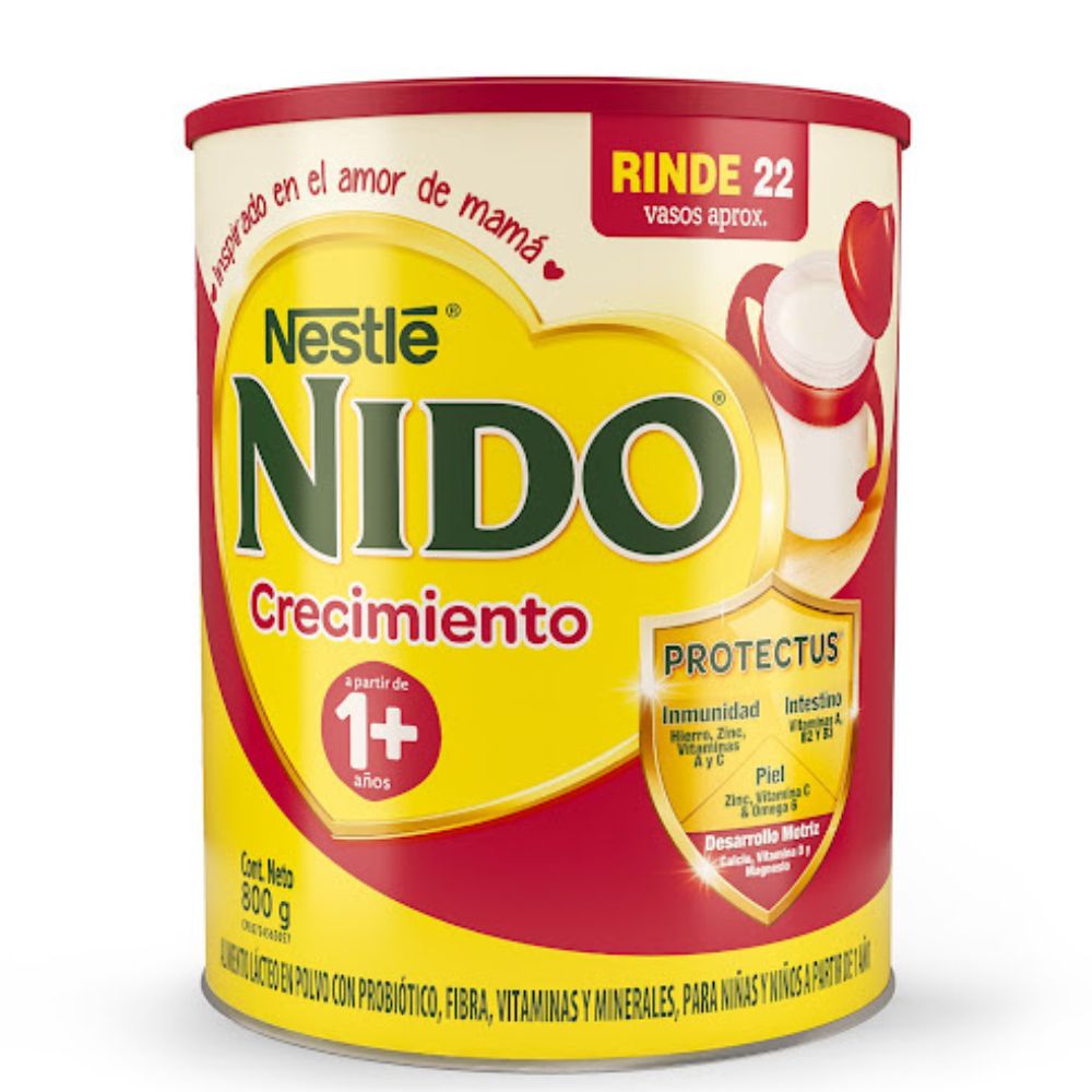 Leche Nido Crecimiento +1 Año 800gr