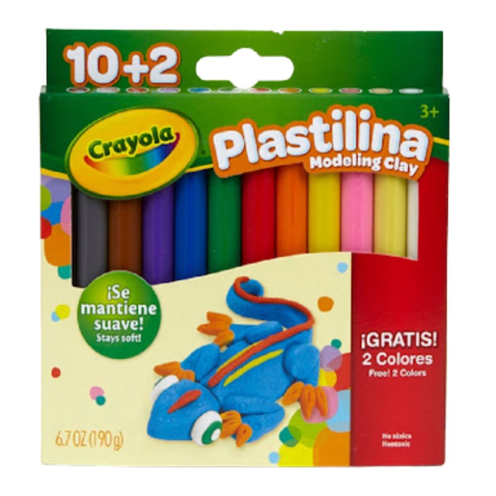 Crayola Plastilina Modeling Clay 12 Und