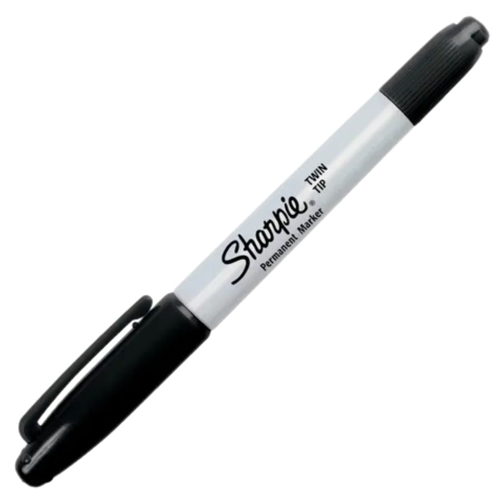 Marcador Fino Sharpie Doble Punta Negro 1 Und