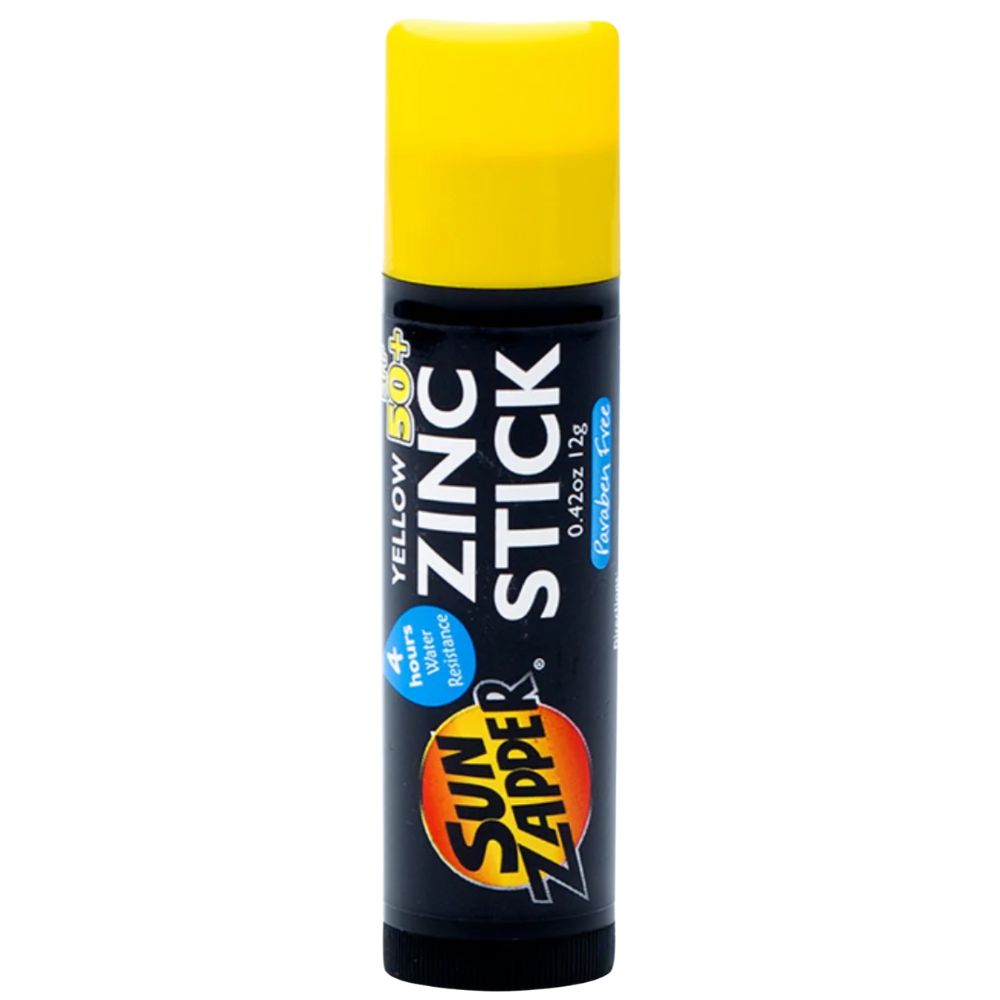 Protector Solar Sun Zapper Zinc Stick Yellow 12gr
