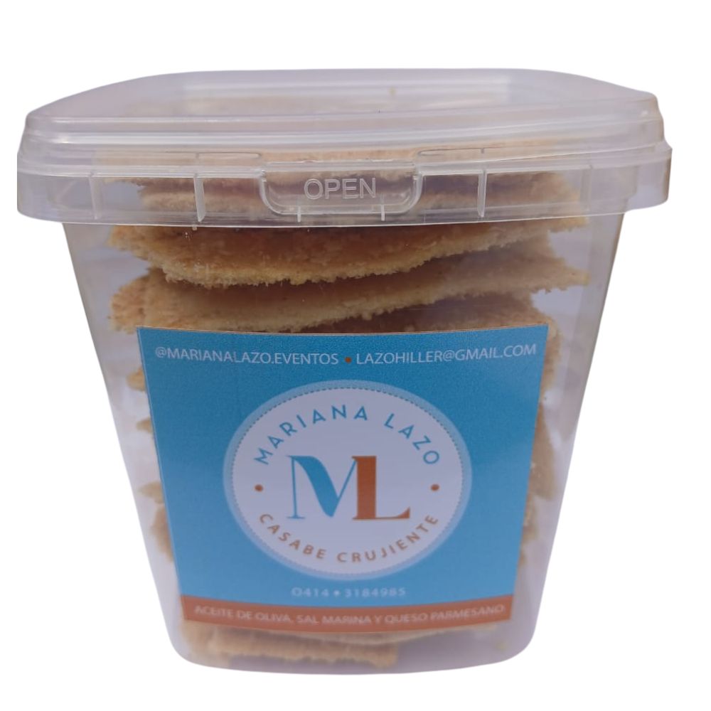 Casabe Crujiente 220gr by Mariana Lazo
