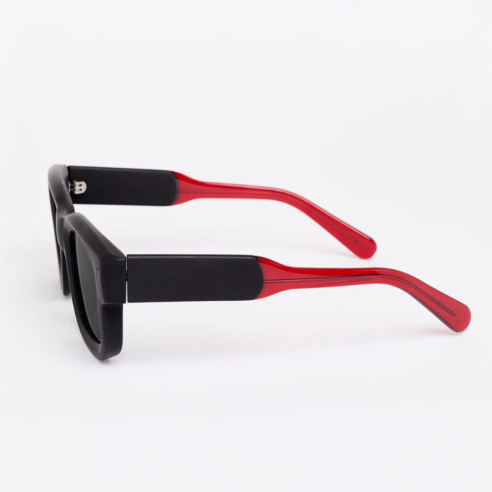 Tiwi Nico 301 Rubber Black / Red Temples