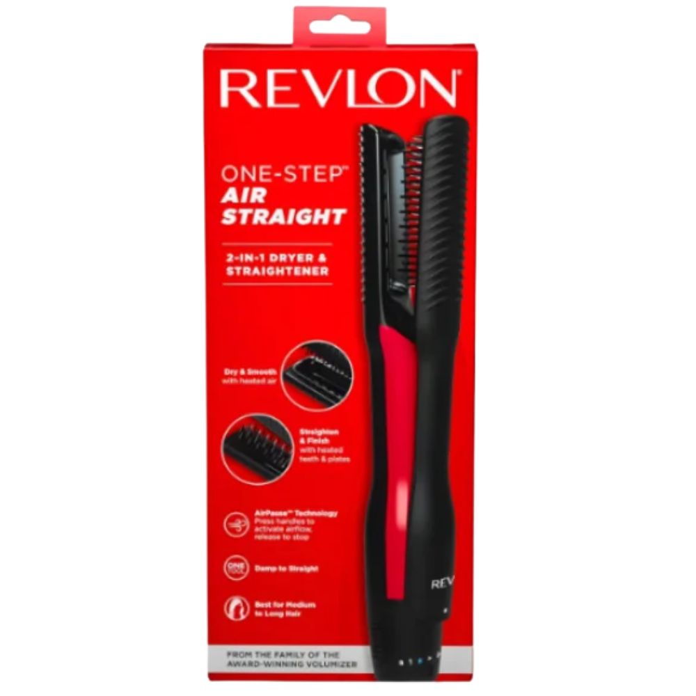 Revlon Secador y Plancha One Step Air Straight 2 in 1 Dryer & Straightener