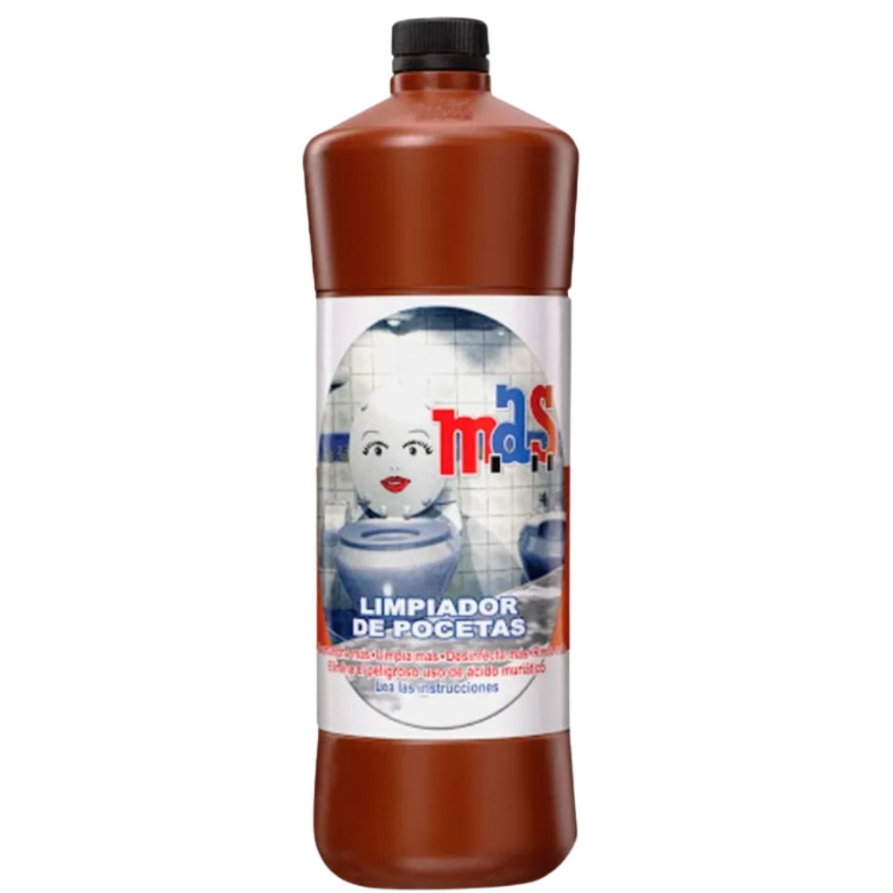 Limpiador de Pocetas Mas 1 Litro