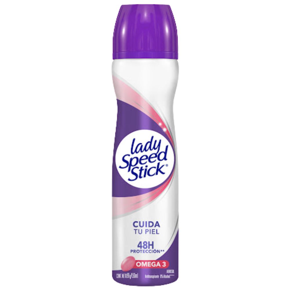 Lady Speed Stick Derma Omega 3 Desodorante en Spray 91gr