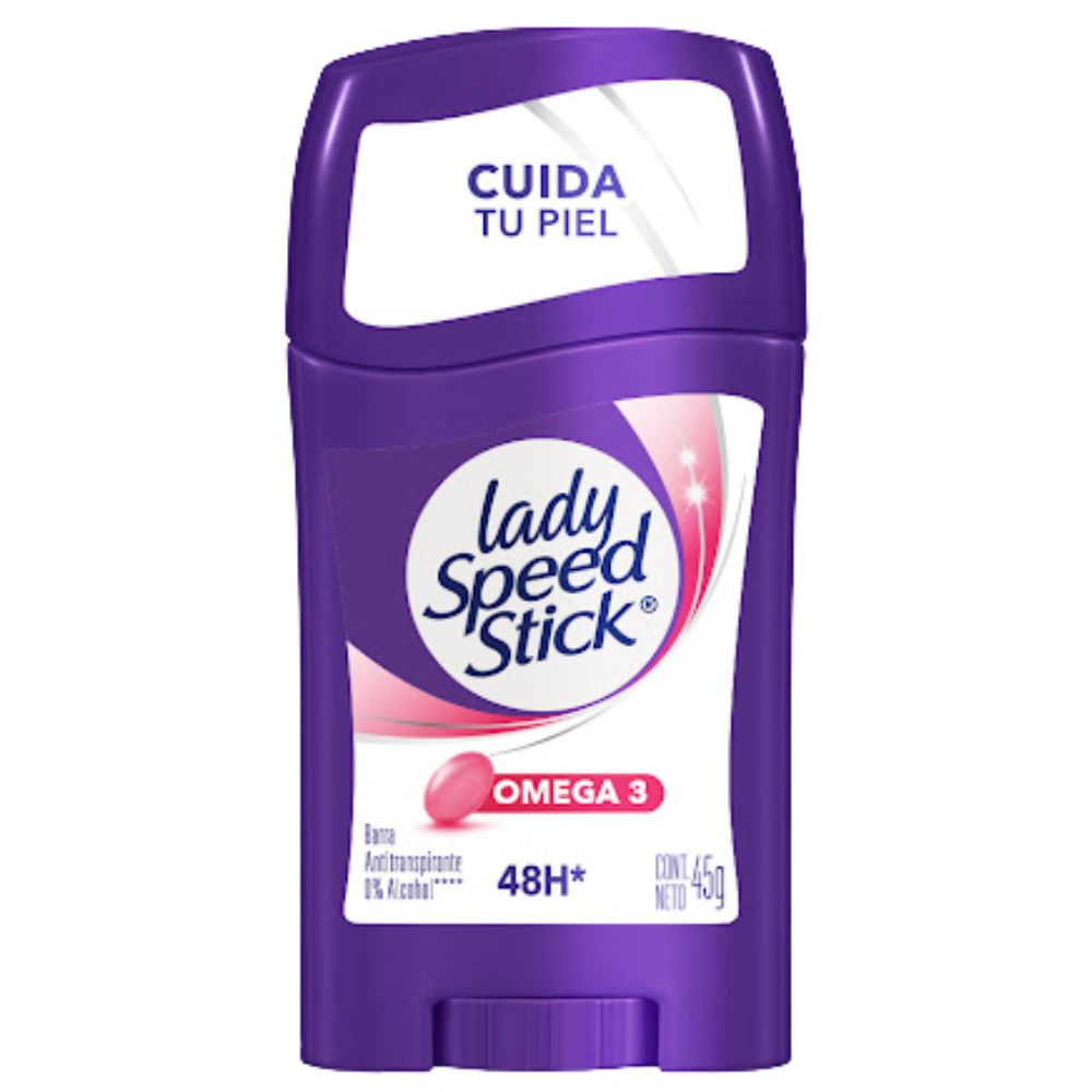 Lady Speed Stick Derma Omega 3 Desodorante en Barra 45gr