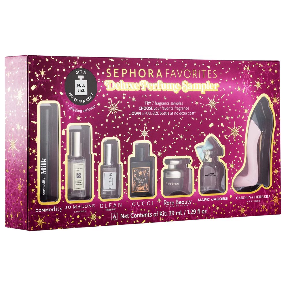Carolina Herrera Good Girl Blush Eau De Parfum For Woman 30ml + Sephora Favorities Deluxe Perfume 7 Mini Perfumes