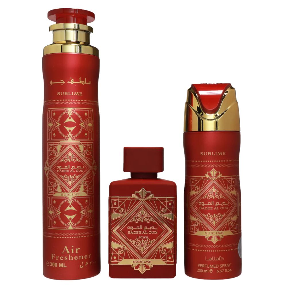 Lattafa Sublime Set 3 Piezas Eau De Parfum Unisex