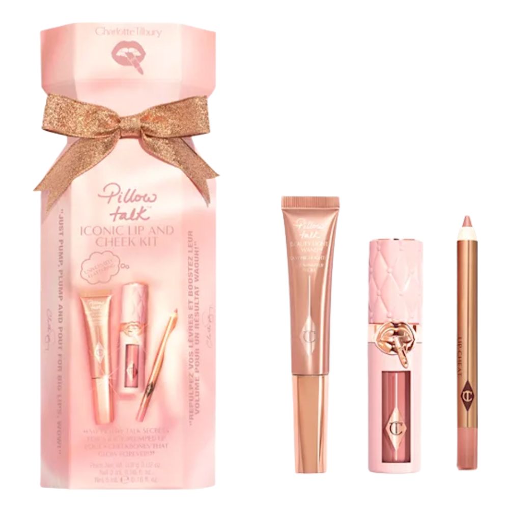 Charlotte Tilbury Pillow Talk Iconic Lip And Cheek Kit 3 Und