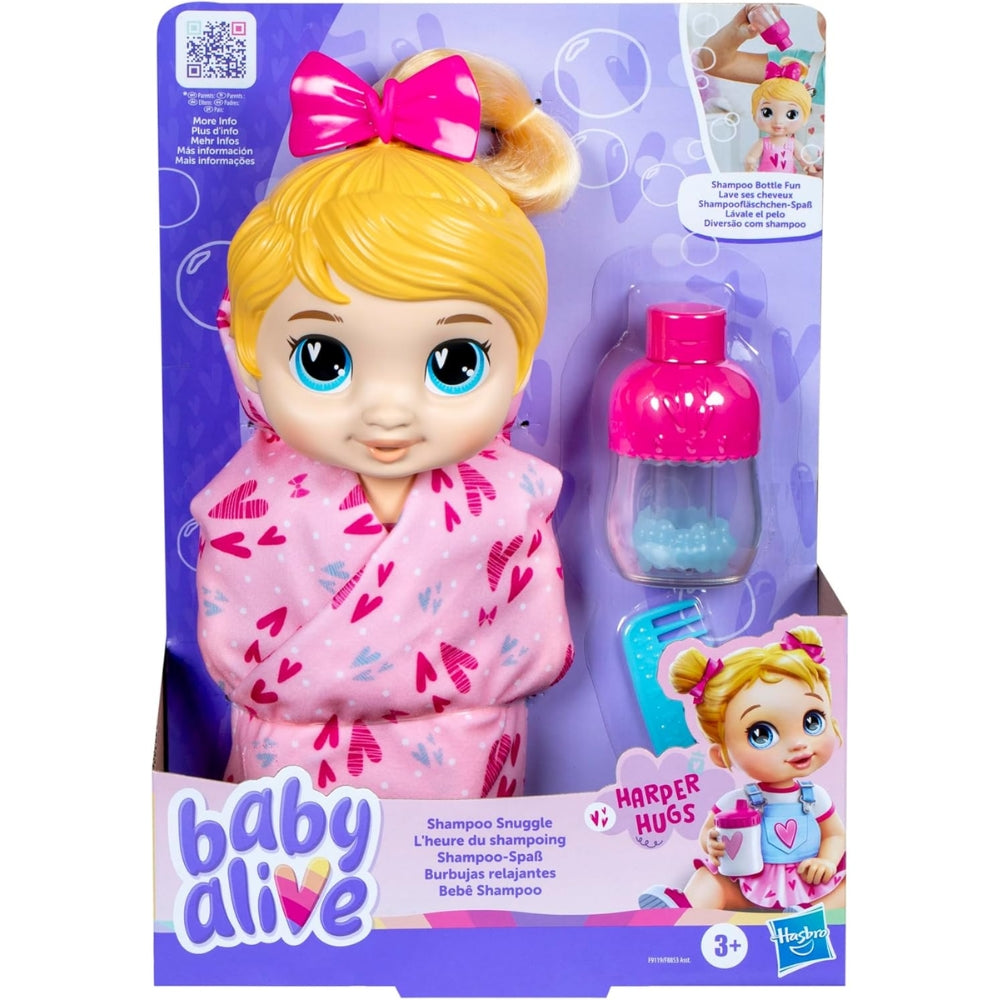 Hasbro Muñeca Baby Alive Burbujas Relajantes 3+