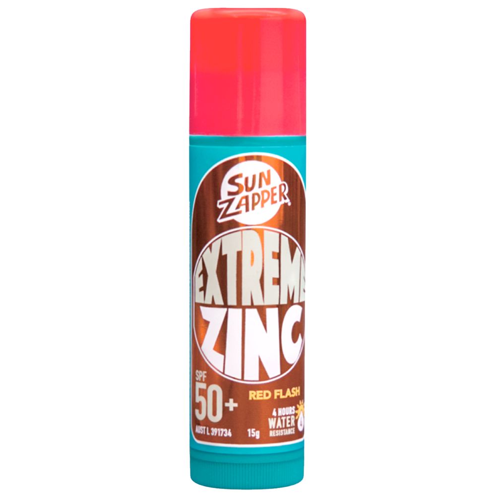Protector Solar Sun Zapper Extreme Zinc Red Flash 15gr