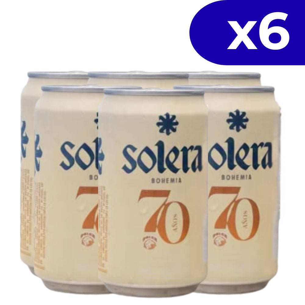 Solera Aniversario 70 años 6Und x 25ml c/u