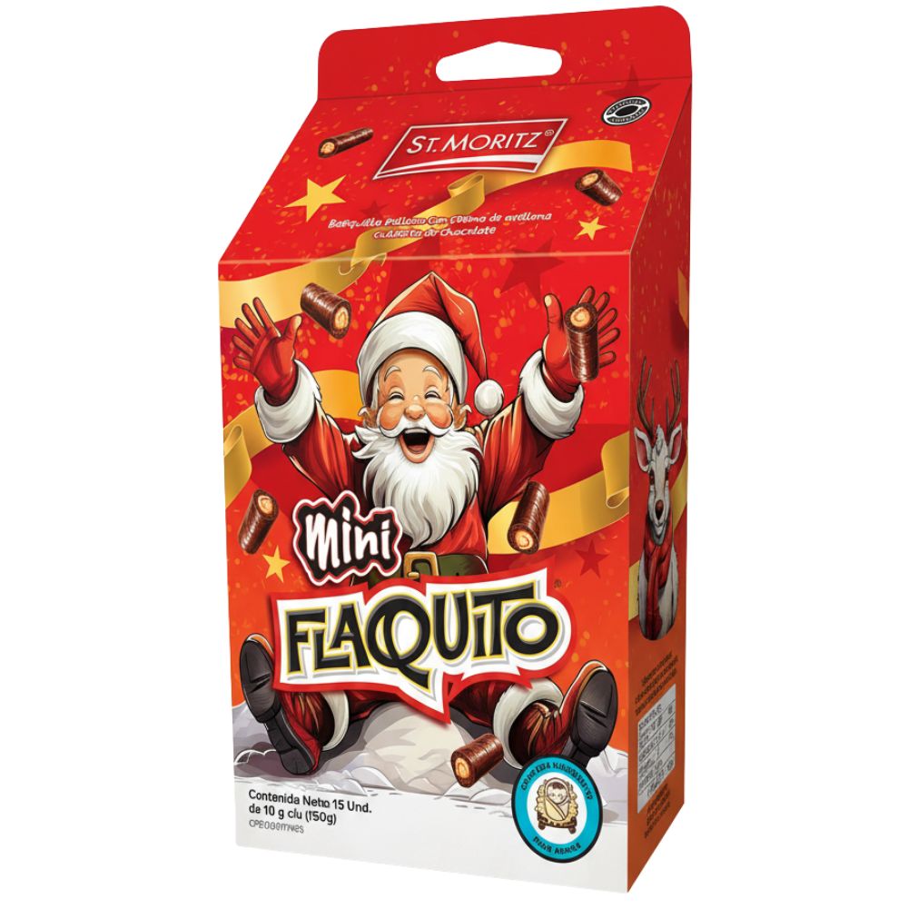 St. Moritz Mini Flaquito Navidad Estuche 150gr