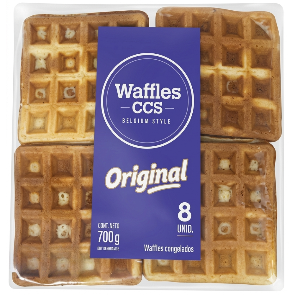 Waffle Belga Original 8 Und Waffle Ccs
