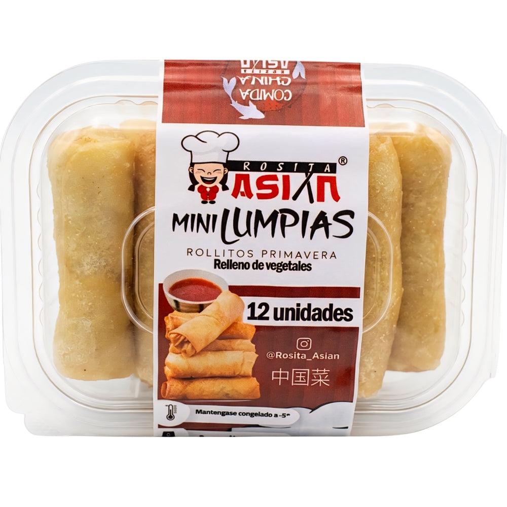 Rosita Asian Mini Lumpias de Vegetales 12 Und