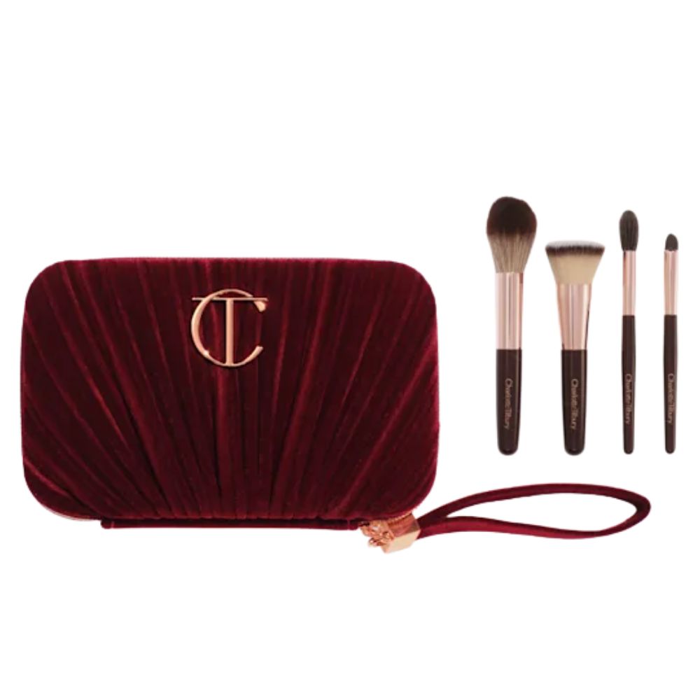Charlotte Tilbury Hollywood Mini Brush Set Estuche + 4 Und