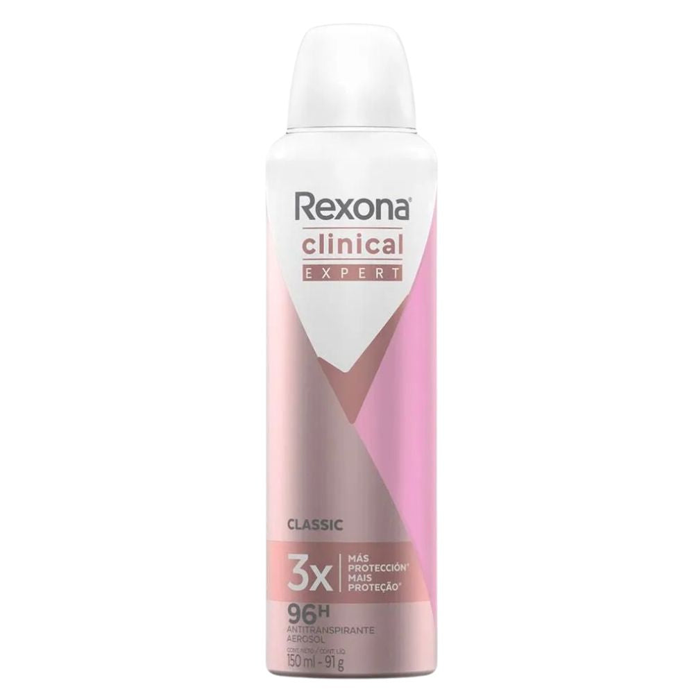 Rexona Desodorante Clinical Classic Woman Aerosol 91gr
