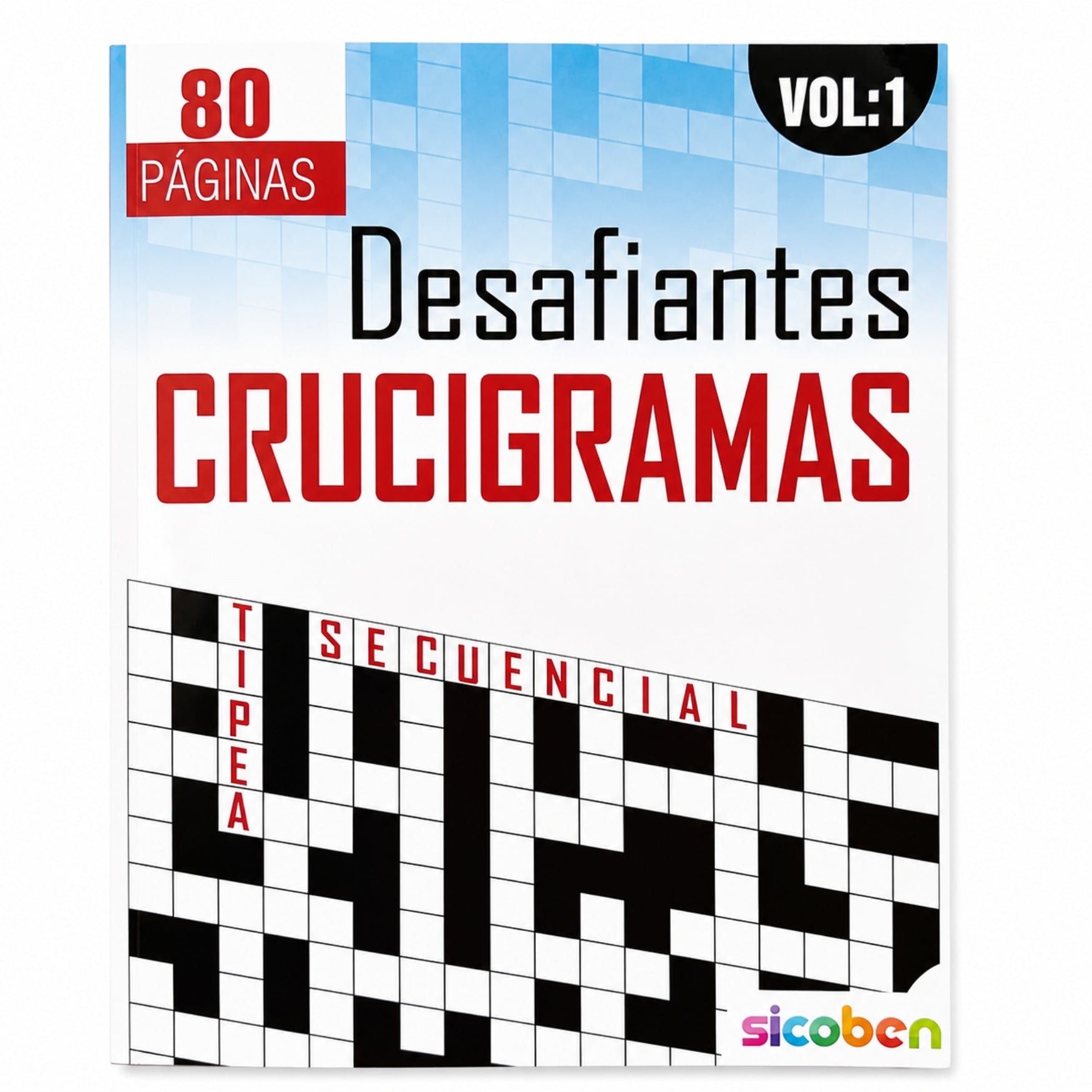 Sicoben Pasatiempos "Desafiantes Crucigramas" Vol 1