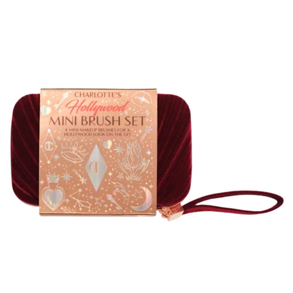 Charlotte Tilbury Hollywood Mini Brush Set Estuche + 4 Und