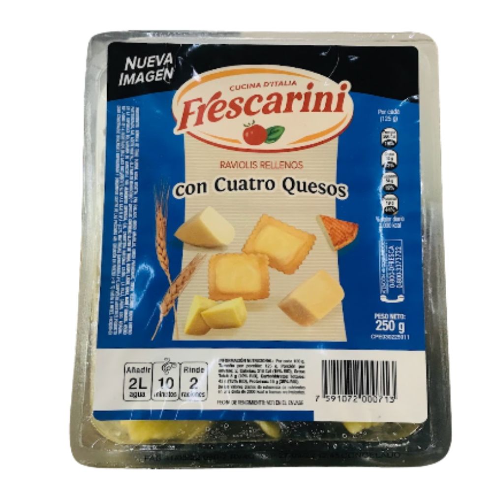 Frescarini Raviolis 4 Quesos 250gr