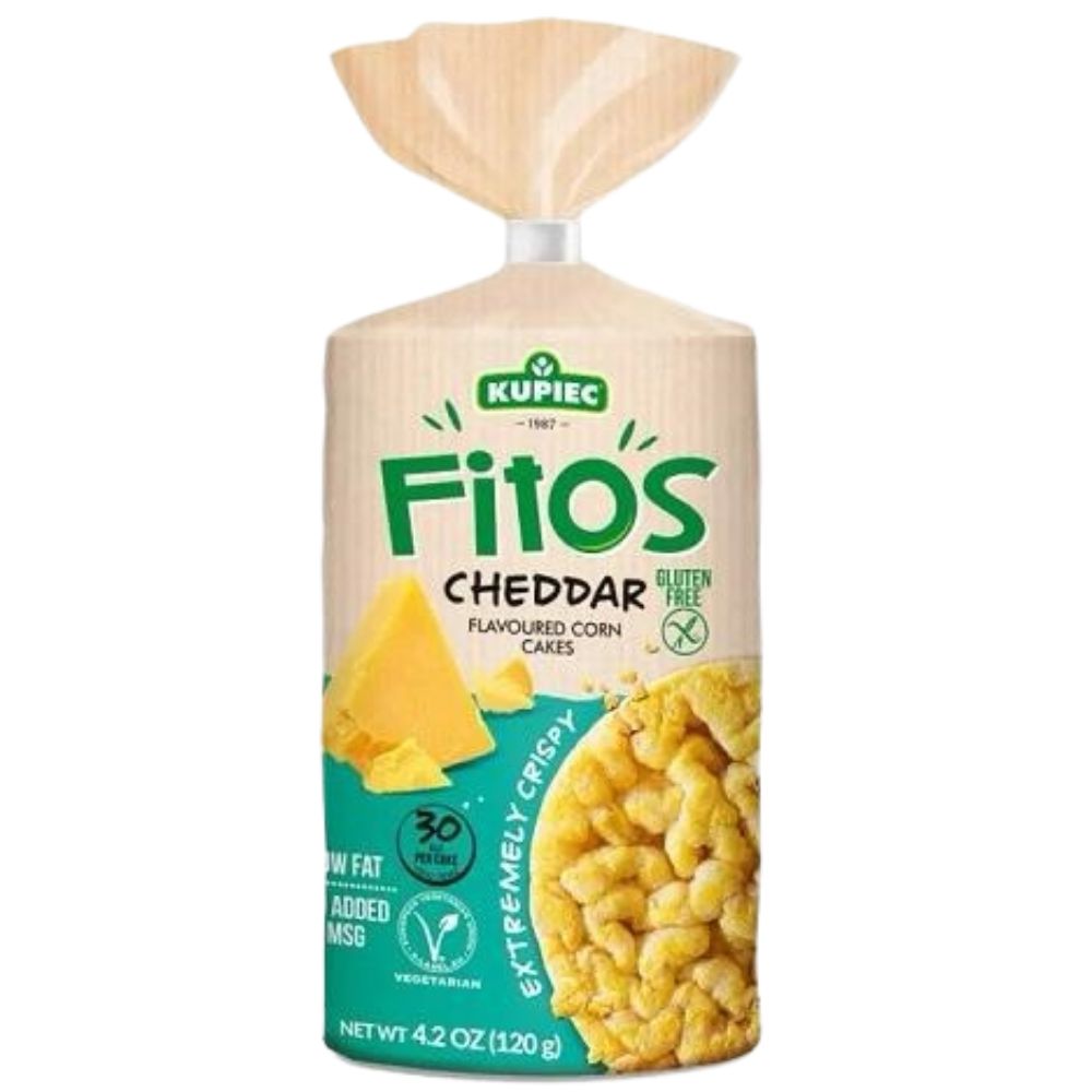 Tortas de Maiz con Queso Cheddar 120gr