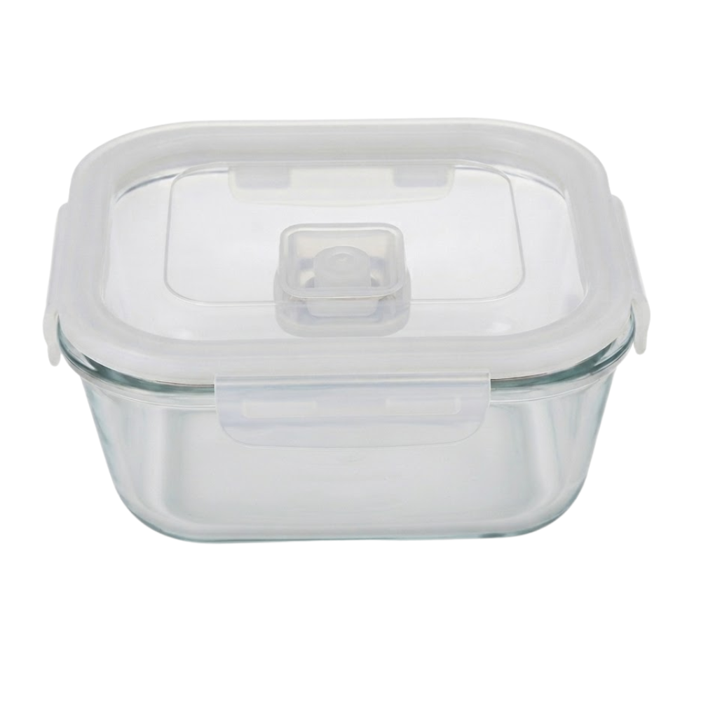 Alfa Hogar Conservador Hermético De Vidrio Con Tapa Plastica 520ml