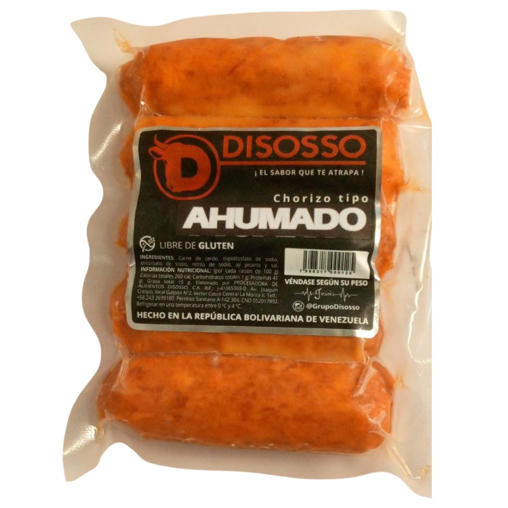 Chorizo Ahumado Premium Disosso 5 Und