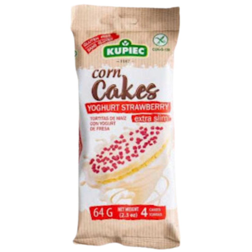 Tortas de Maiz con Yogurt de Fresa 64gr
