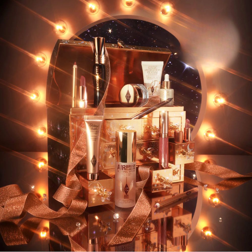 Charlotte Tilbury Advent Calendar 12 Days Beauty Treasure Chest Makeup And Skincare
