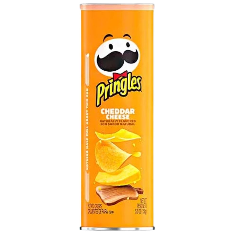 Papas Pringles Cheddar Cheese 158 gr
