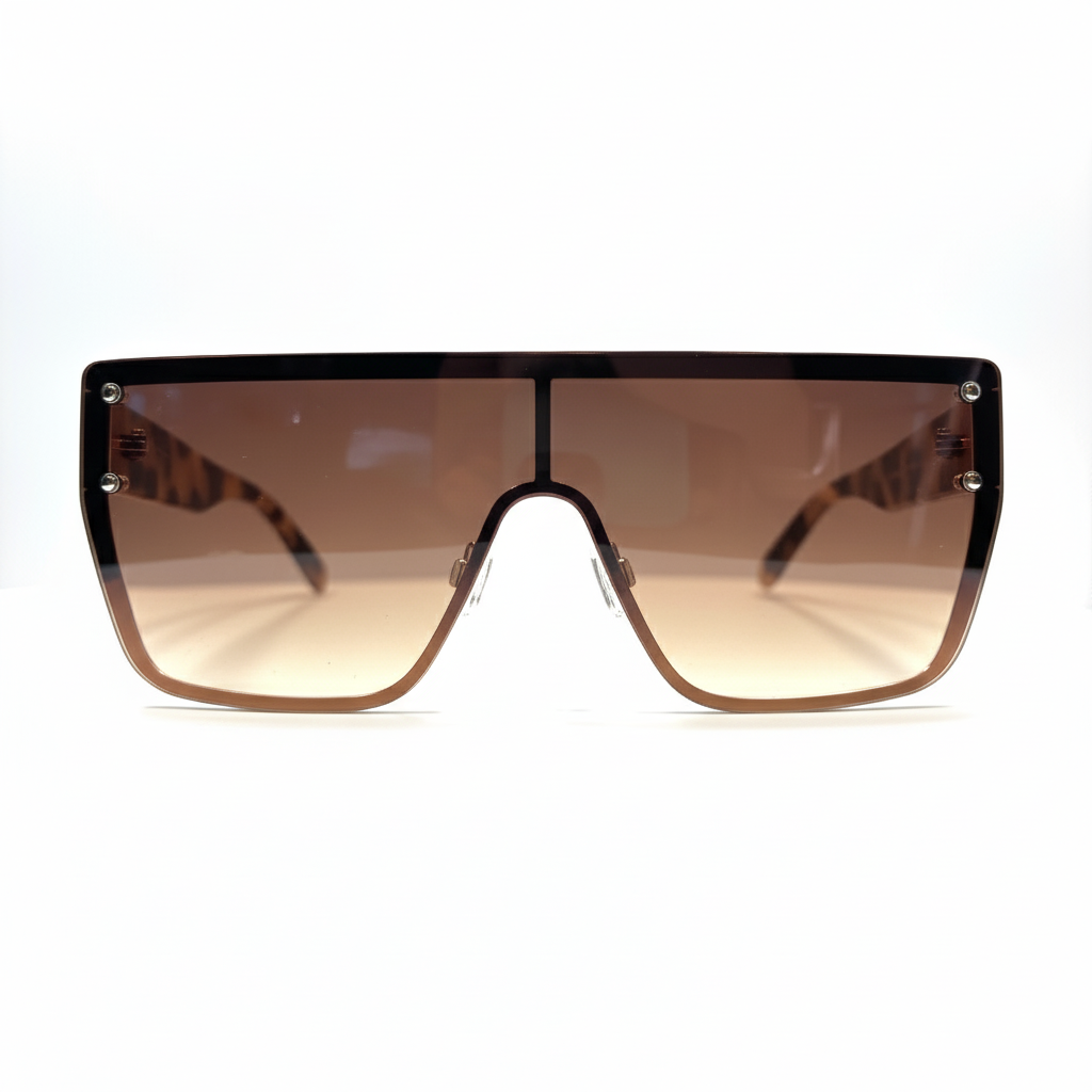 Jessica Simpsons Lentes De Sol Oversize Gold Oat