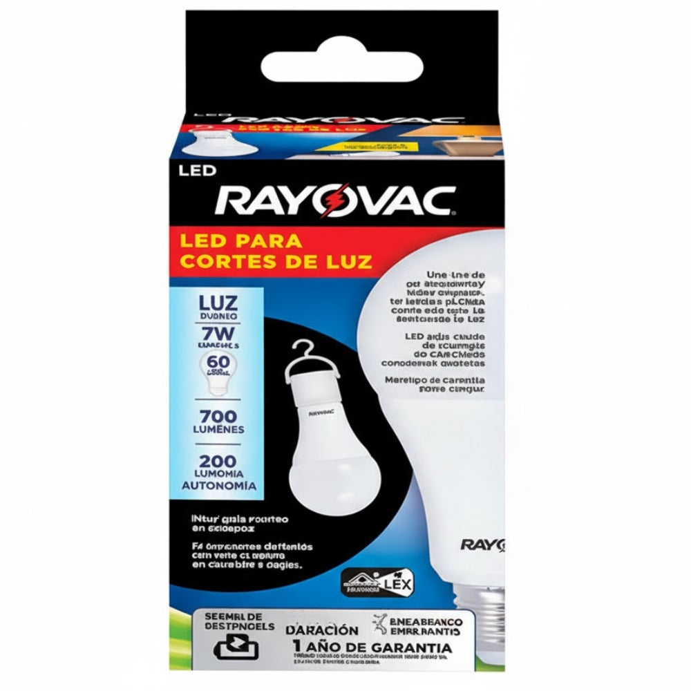 Rayovac Bombillo de Emergencia LED 7 W 700 Lumens